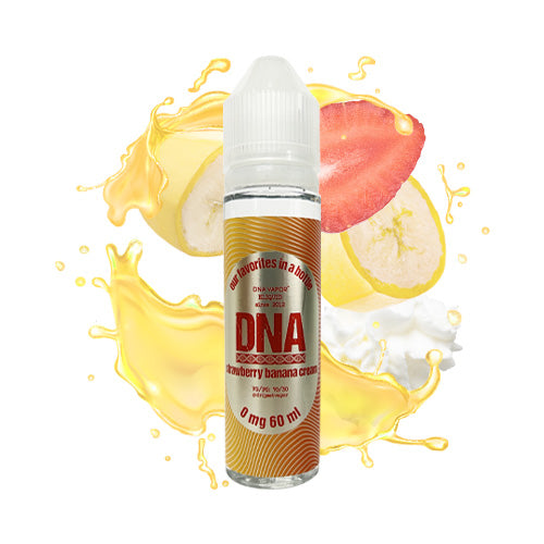 Strawberry Banana Cream Vape E-Liquid | DNA Vapor | VapourOxide Australia