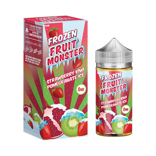 Strawberry Kiwi Pomegranate Ice Vape E-Liquid | Frozen Fruit Monster | VapourOxide Australia