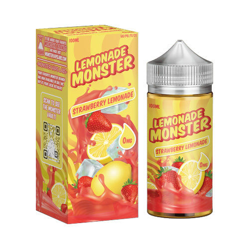 Strawberry Lemonade Vape E-Liquid | Lemonade Monster | VapourOxide Australia