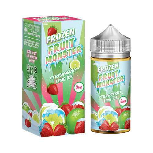 Strawberry Lime Ice Vape E-Liquid | Frozen Fruit Monster | VapourOxide Australia