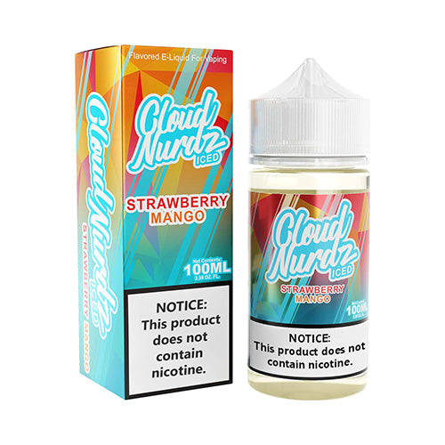 Strawberry Mango Iced Vape E-Liquid | Cloud Nurdz | VapourOxide Australia