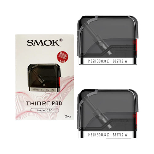SMOK THINER Replacement Vape Pods 0.8ohm Meshed | VapourOxide Australia