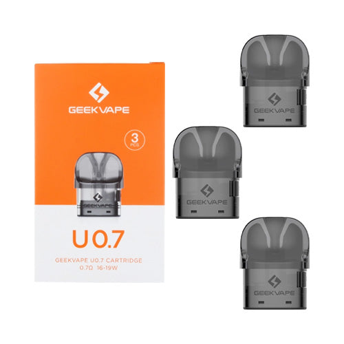 GeekVape U Cartridge Replacement Vape Pods 0.7ohm | VapourOxide Australia