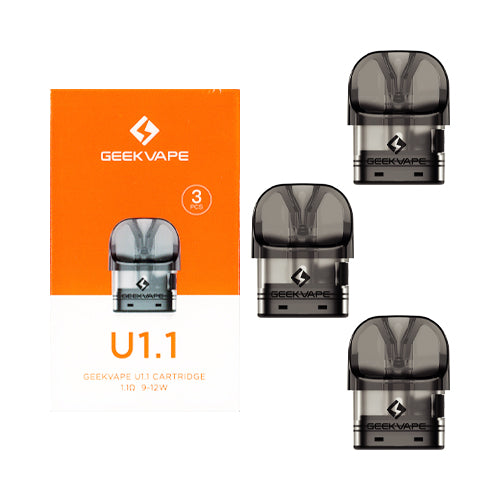 GeekVape U Cartridge Replacement Vape Pods 1.1ohm | VapourOxide Australia