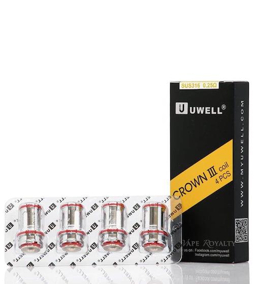 Crown 3 Vape Coils 0.25ohm | Uwell | VapourOxide Australia