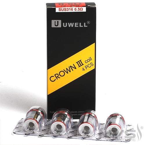 Crown 3 Vape Coils 0.5ohm | Uwell | VapourOxide Australia