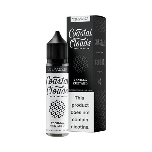 Vanilla Custard Vape E-Liquid | Coastal Clouds | VapourOxide Australia