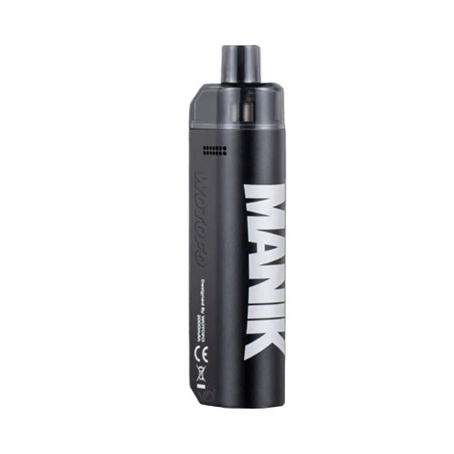 Wotofo Manik SMRT Pod Vape Kit in black with white 'Manik' text | VapourOxide Australia