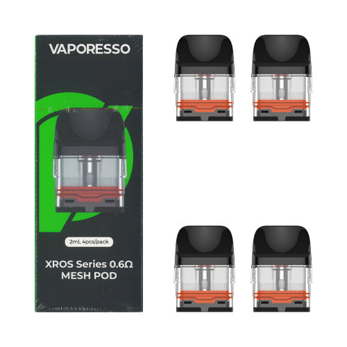 XROS 3 Series Replacement Pods 0.6ohm 4pack | Vaporesso | VapourOxide Australia