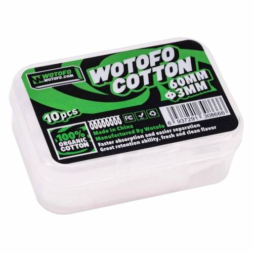 Agleted Cotton 3mm | Wotofo | VapourOxide Australia