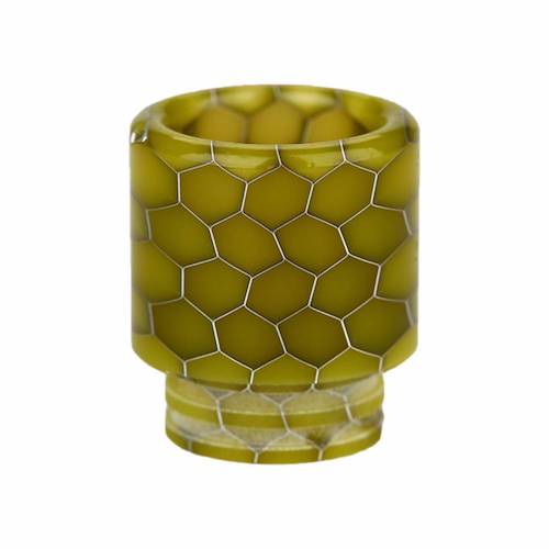 Snake Resin 810 Drip Tip Yellow | Blitz | VapourOxide Australia