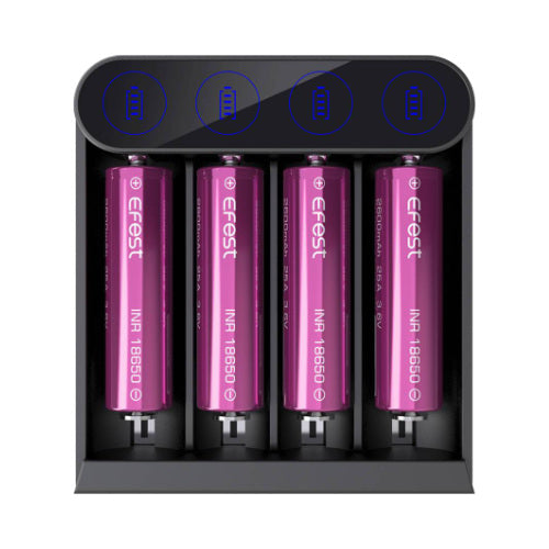 Slim K4 USB C Battery Charger | Efest | VapourOxide Australia