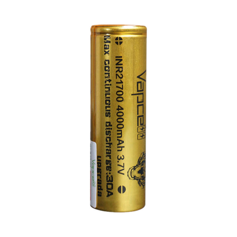 Vapcell - 4000mAh 30A - 21700 Battery - Vape Batteries and Chargers