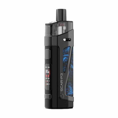Scar P3 Vape Pod Mod Kit Fluid Blue | Smok | VapourOxide Australia