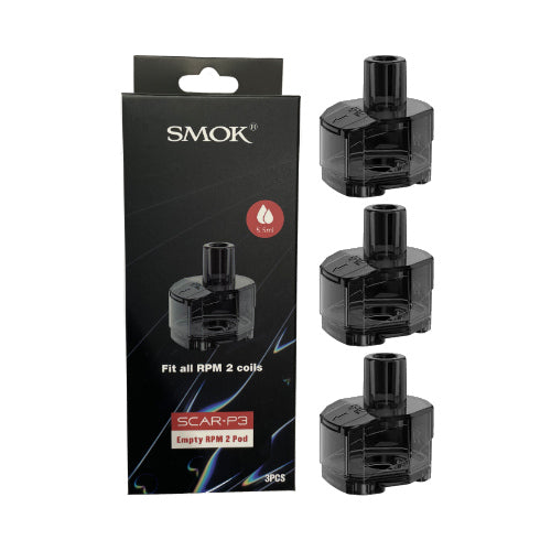 Scar P3 Vape Replacement Pods RPM 2 | Smok | VapourOxide Australia