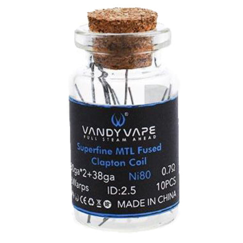 Superfine MTL Fused Clapton Coil | Vandy Vape | VapourOxide Australia